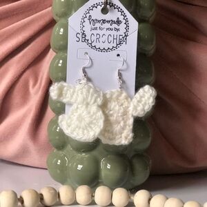 Easter Bunny Hook Earrings